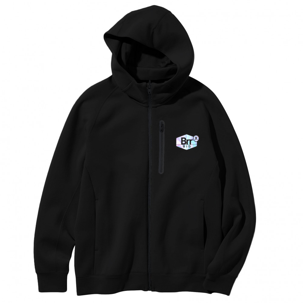 Flace x Luca Brassi10x Big Brr Tech Fleece Hoodie (Black)